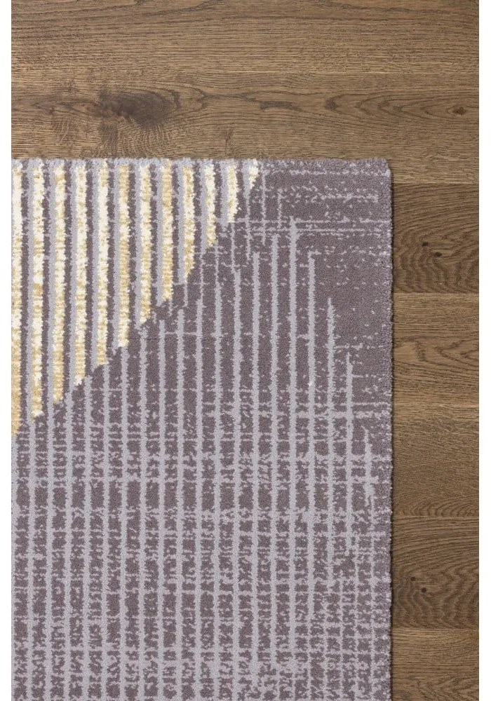 Sivý vlnený koberec 133x180 cm Shades – Agnella