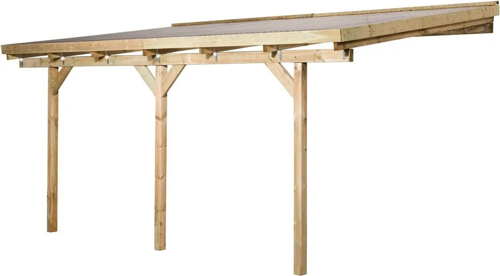 WEKA Drevená záhradná pergola 671 (4,2x3 m)