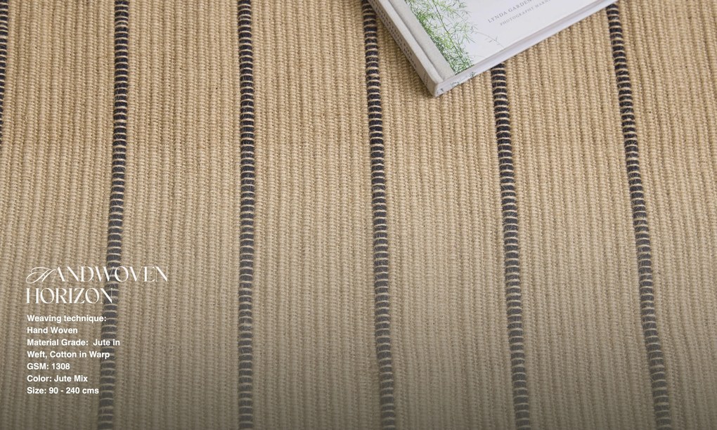 Diamond Carpets India, Ručne viazaný kusový koberec Lorrel J 19 Natural, 240x300, béžová, chodba / predsieň