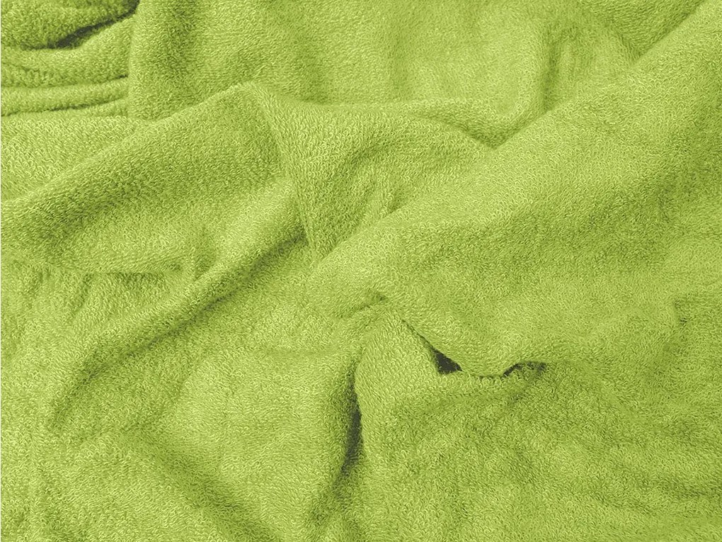 Froté plachta EXCLUSIVE svetlozelená 90 x 200 cm
