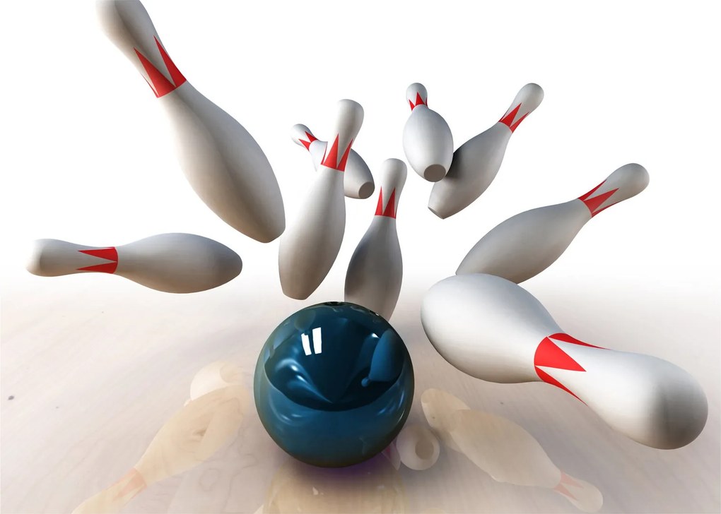 Obraz - Bowling (70x50 cm)