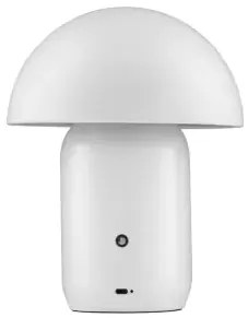 Dizajnová stojaca lampa Pois Biela