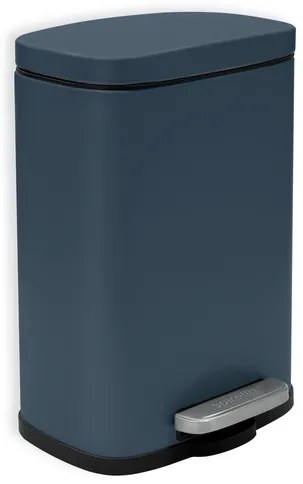 Spirella pedálový odpadkový kôš AKIRA matná petrolejová oceľ 5 L 10.20815