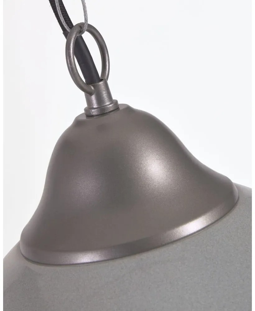 Sivé závesné svietidlo ø 31 cm Neus – Kave Home