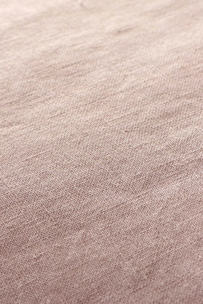 Ib Laursen Lněný povlak na polštář Dusty Pink 50 × 50 cm