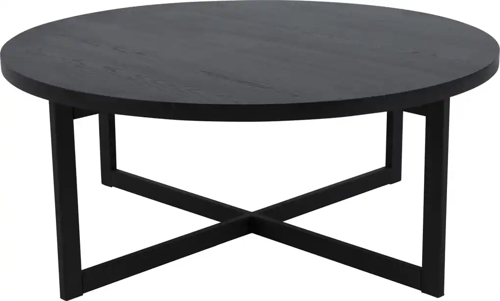 Bighome - Konferenčný stolík ELLIOT 100 cm, čierna | Biano