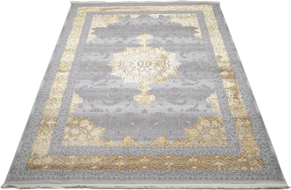 TA Koberec E062B P_GOLD COKME_AGRI PALERMO Rozmer: 200x300 cm