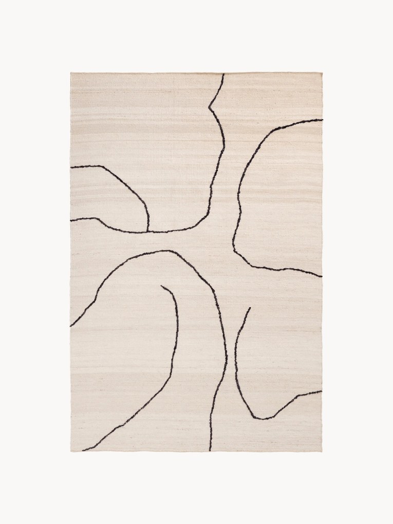 Ručne tkaný jutový koberec Gesso