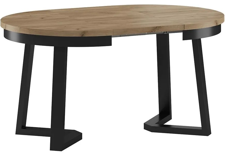 Rozkladací stôl ST-17 110/210x110cm dub wotan