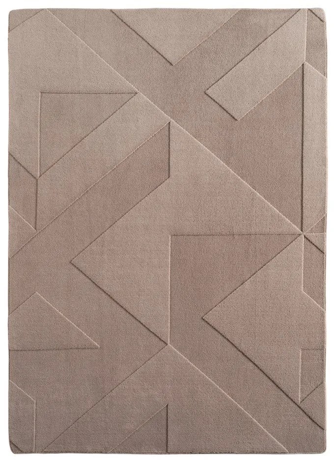 Svetlohnedý prateľný behúň 80x250 cm Pompei 1613 – Ayyildiz Carpets