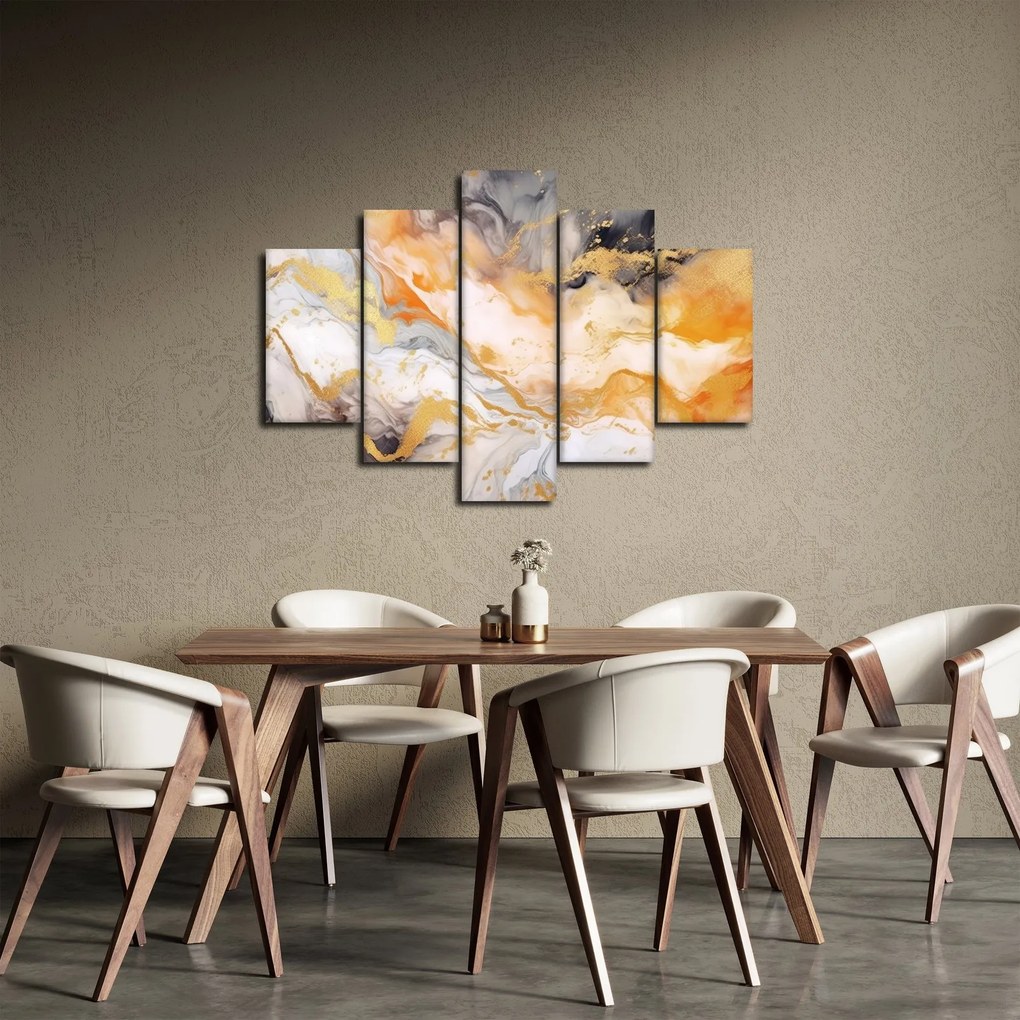 Obraz - Mramorované pozadie (150x105 cm)