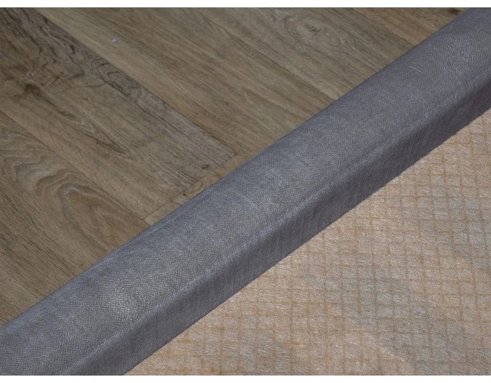 Tmavosivá zamatová čalúnená dvojlôžková posteľ s úložným priestorom s roštom 160x200 cm Jade - Bobochic Paris