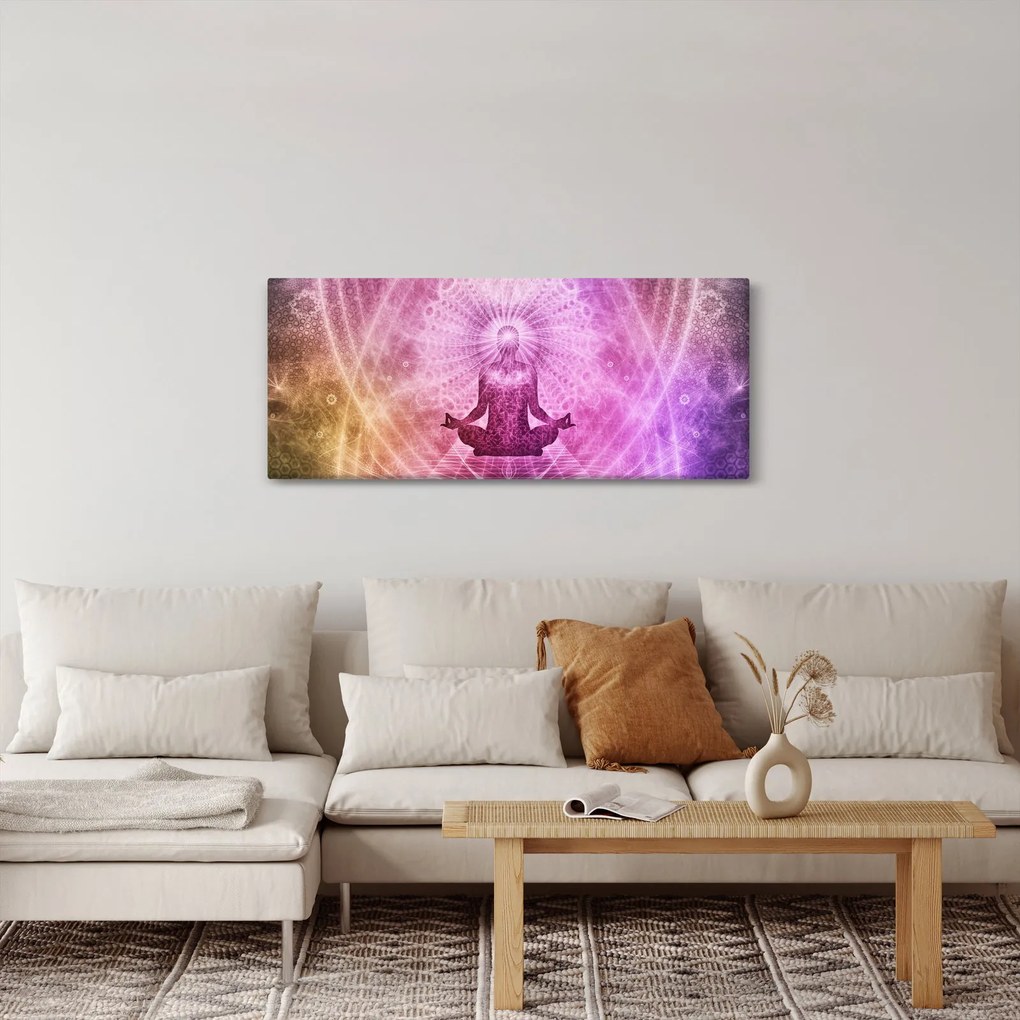 Obraz meditácie (120x50 cm)
