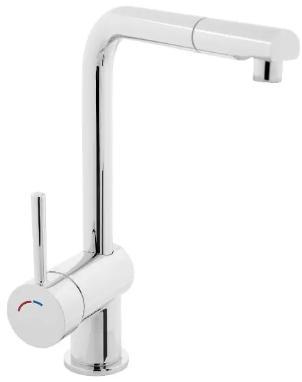 Livarno home Kuchynská batéria (hranatý tvar, chróm) (100387686)