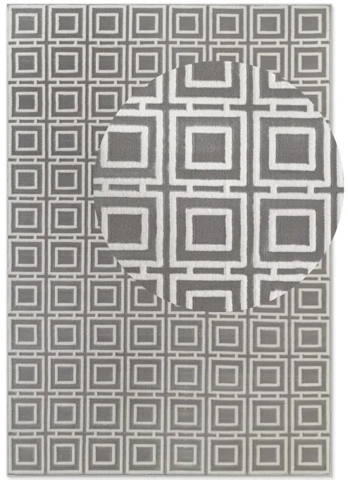 Koberec Elle Decoration Perles Howlite krémový / sivý