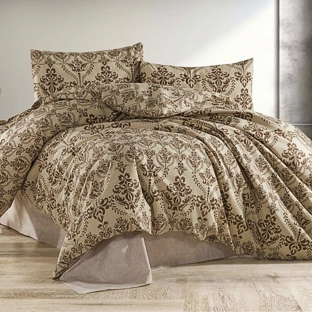 Obliečky bavlnené Fregio TiaHome - 1x Vankúš 90x70cm, 1x Paplón 140x220cm