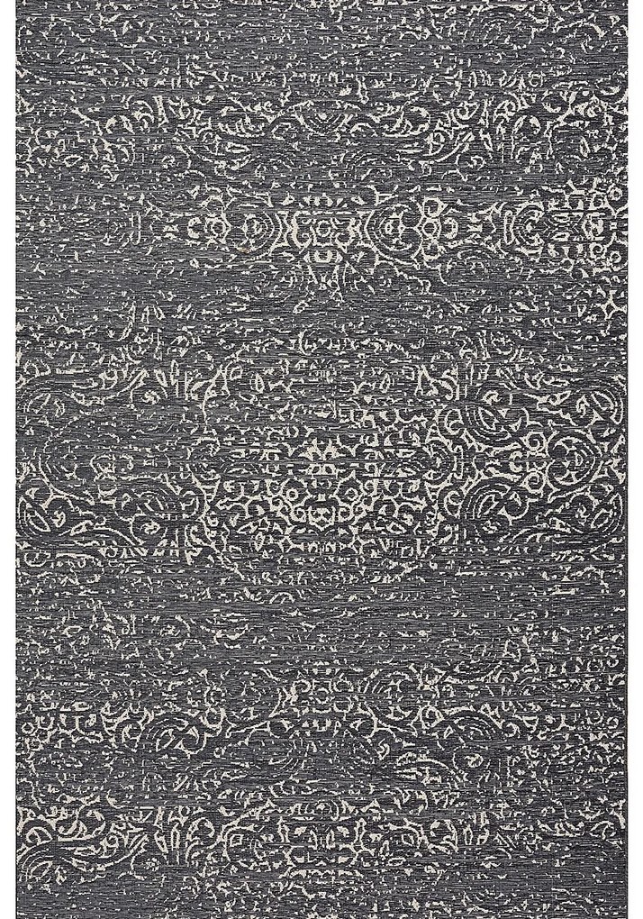 Koberec Velvet wool/petrol blue 200x290cm
