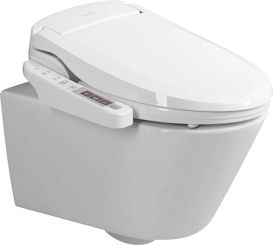 Sapho Sapho, AVVA závesné WC s elektronickým bidetom BLOOMING EKO PLUS, NB-1160D-3