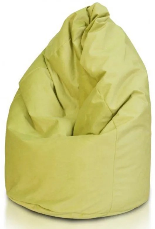 INTERMEDIC SK - Sedací vak Mega Sako z plyšu 135 cm | pastelový vak na leňošenie, 340 l Farba: A038 - Zelená olivová svetlá