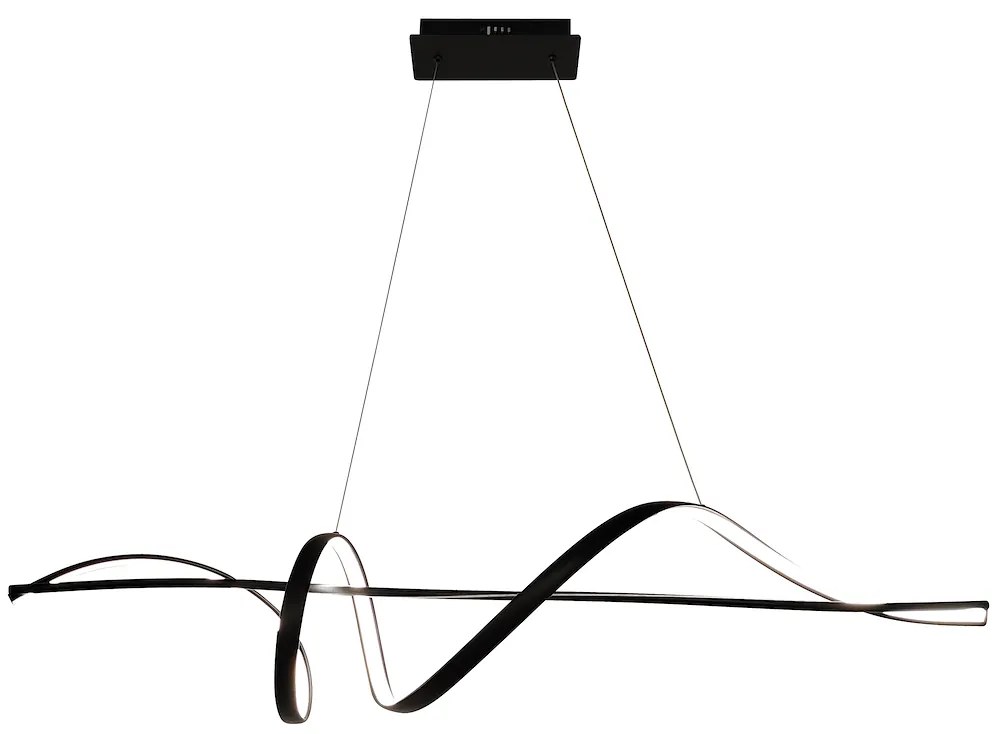 Závesné LED svietidlo Sash, 1x LED 36w, 4000k, b