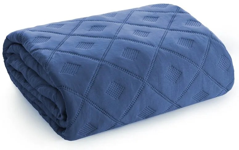 Dekorstudio Prehoz na posteľ ALARA6 v granátovomodrej farbe Rozmer prehozu (šírka x dĺžka): 170x210cm