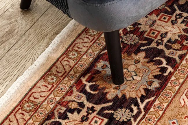 Koberec KESHAN, strapce 1255/53525 béžový / terakota