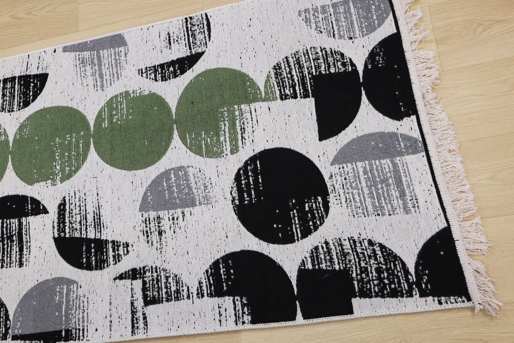 TRHÁK: Kusový koberec Natur Morava, 120x170, čiernobiela, chodba / predsieň, Praktik home