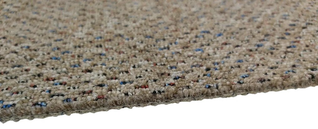 Timzo, Koberec metráž New Techno 3514 sv. béžové, na mieru, šíře 4m, béžová, ab (mriežka), chodba / predsieň