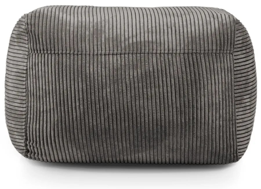 Hnedý menčestrový sedací vak Plus 70 Lounge – SLOWDOWN