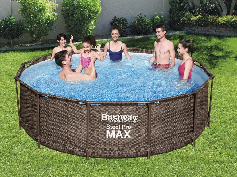 Bestway Bazén Steel Pro Max™ Deluxe Series™, Ø 366 cm, s príslušenstvom (100338631)
