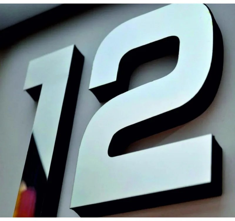 Moderné nalepovacie nástenné hodiny | 3D hodiny 12S009 HEU-