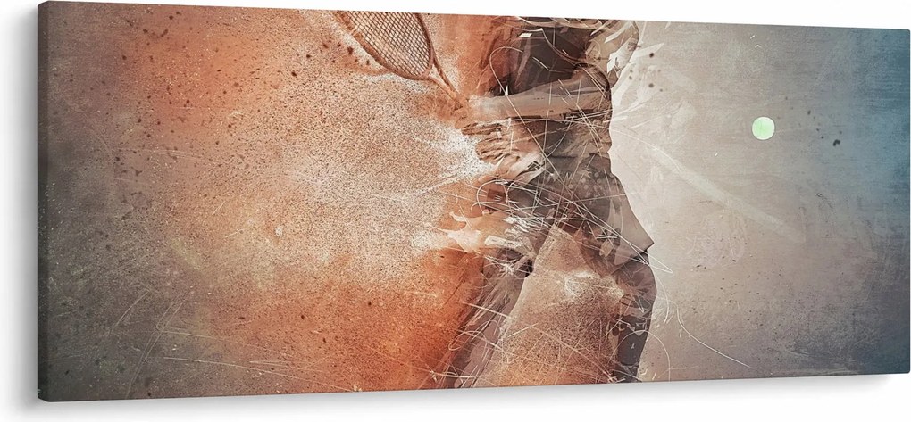 Obraz - Tenista (120x50 cm)