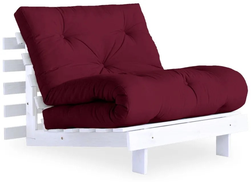 Variabilné kreslo Karup Design Roots White/Bordeaux