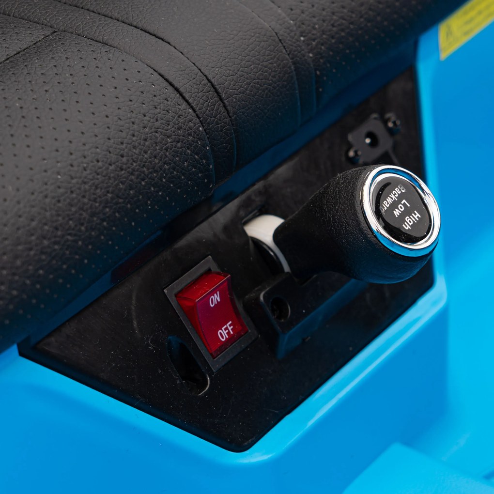Ramiz Elektrická bugina Racing 5 pre deti modrá + motory 2x200W + diaľkové ovládanie + LED audio + pomalý štart
