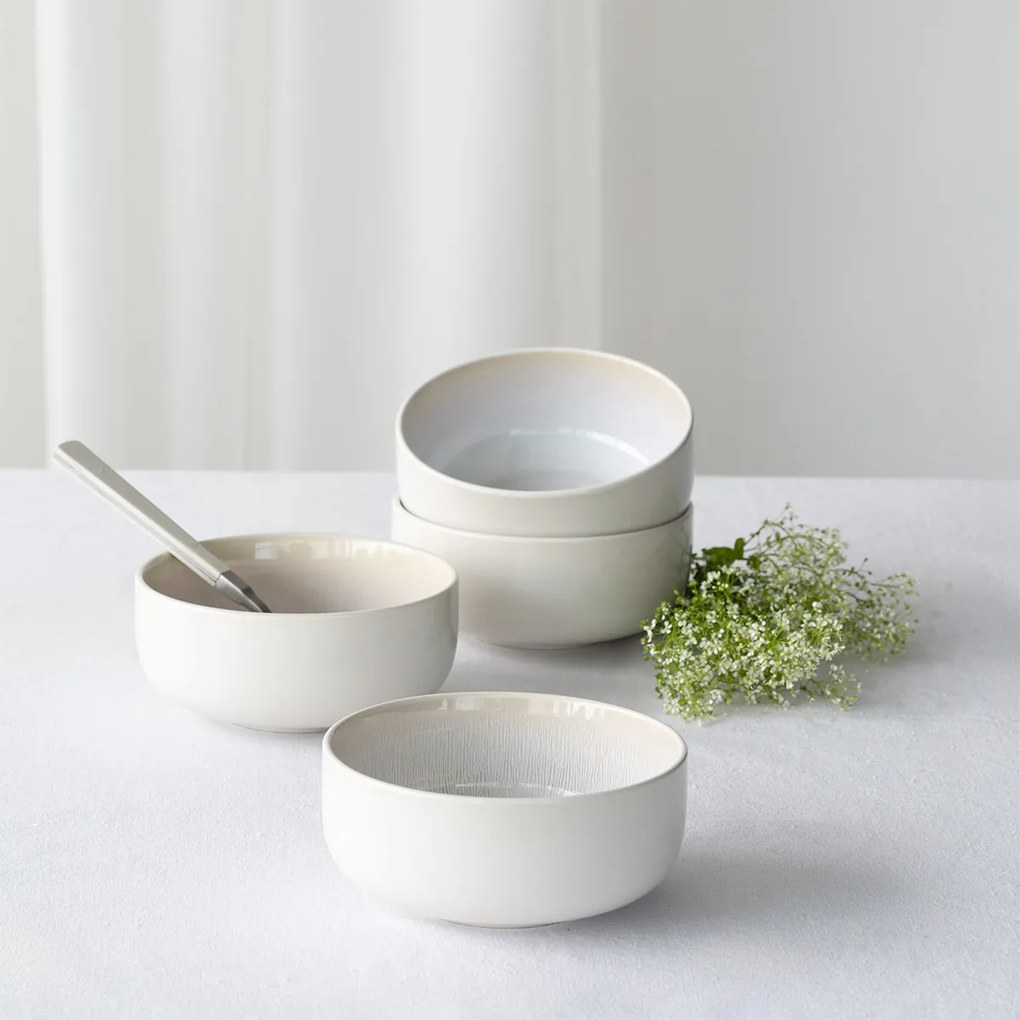 Miska, okrúhla, 14 cm, 4-dielna sada – Gaya Elements North - 492527
