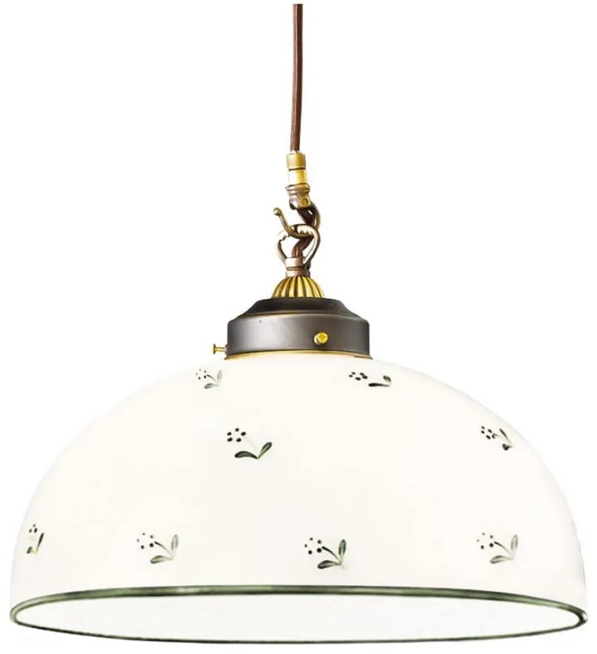 Kolarz 731.32.28 - Luster na lanku NONNA 1xE27/75W/230V pr. 36 cm zelená