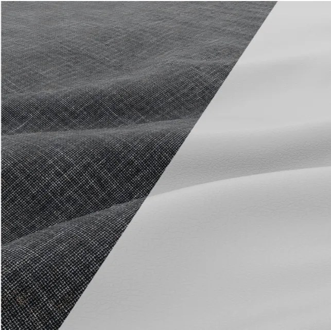 Rohová rozkladacia sedačka LUGO popolová / biela