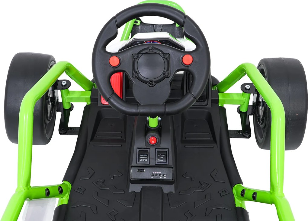 Ramiz Motokára TORNADO s funkciou Drift zelená