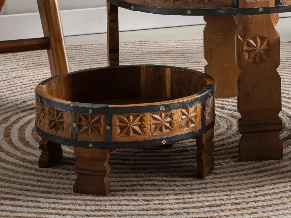 furniture-nabytek.cz - Sada odkládacích stolků 3ks Chakki