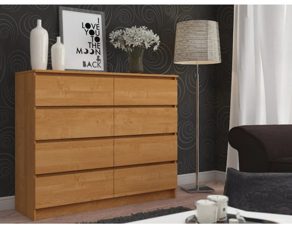 Komoda K120 8SZ jelša