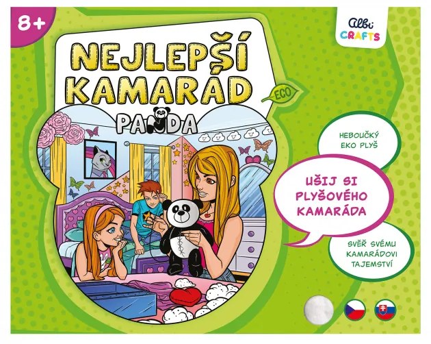 ALBI Albi crafts - najlepší kamarát panda