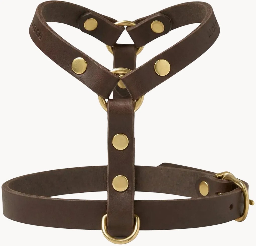 Kožený postroj pre psa Y-Harness, rôzne veľkosti