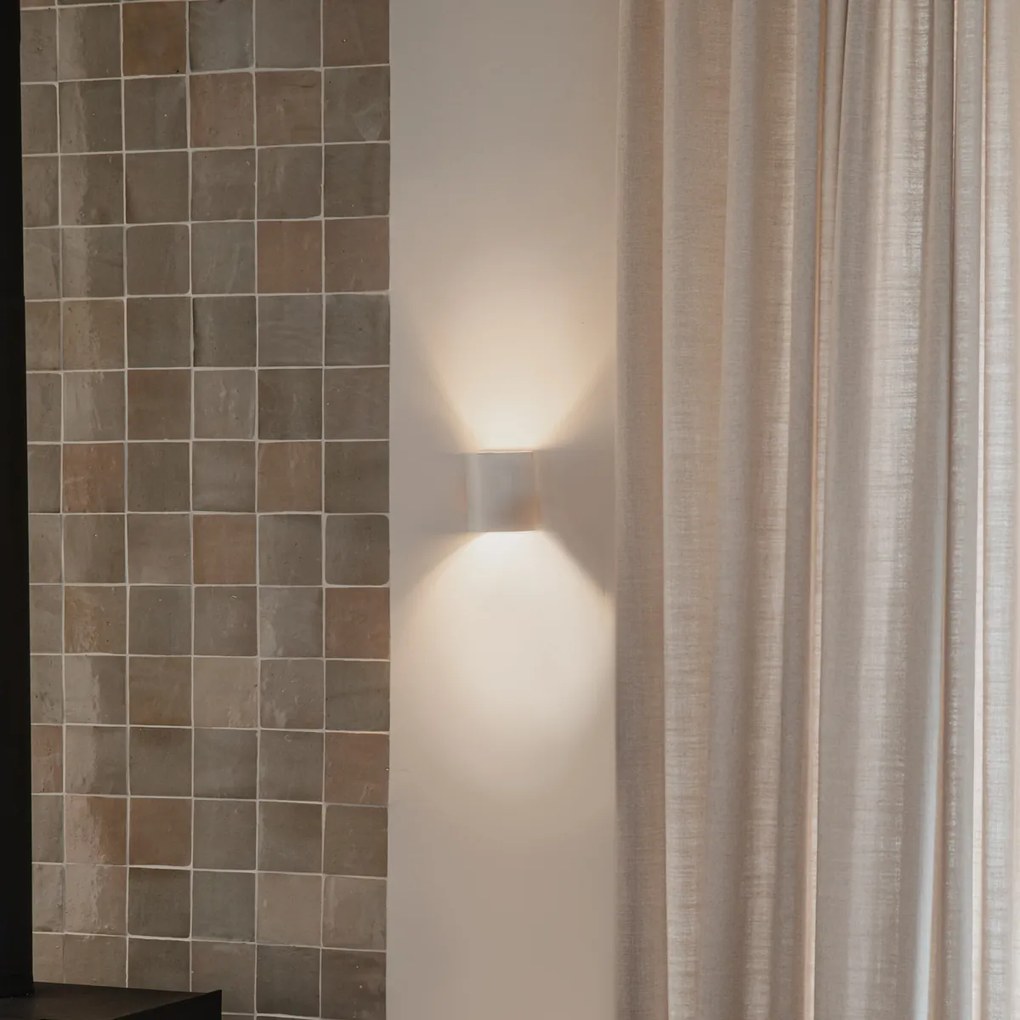 Inteligentná nástenná lampa biela vrátane Wifi G9 - Sabbio