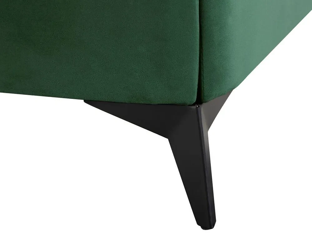 Manželská posteľ 140 cm Mellody (zelená). Vlastná spoľahlivá doprava až k Vám domov. 1081341