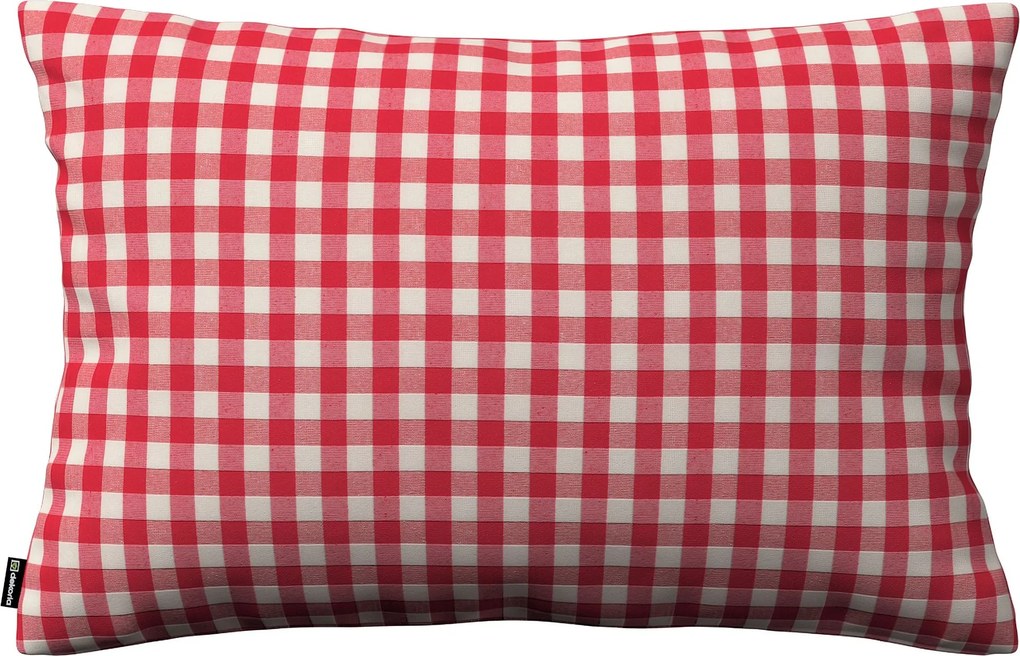 Karin - jednoduchá obliečka, 60x40cm farba produktu červená látka vzorované
