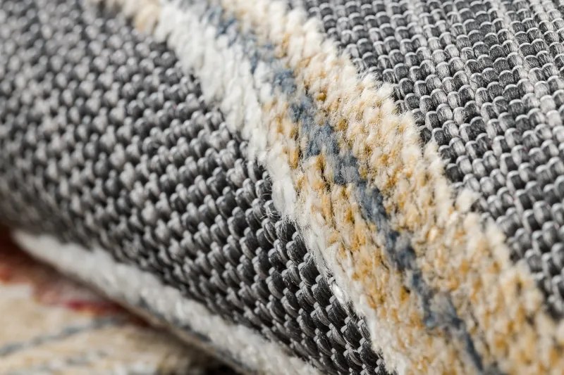 Dywany Łuszczów, Kusový koberec Botanic 65262 flowers black – na von aj na doma, 137x190, viacfarebná, chodba / predsieň