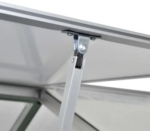 vidaXL Skleník, hliník 481x250x195 cm, 23,44 m³-
