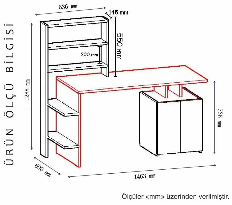 PC stolík Menile 2 (orech + antracit) . Vlastná spoľahlivá doprava až k Vám domov. 1094965