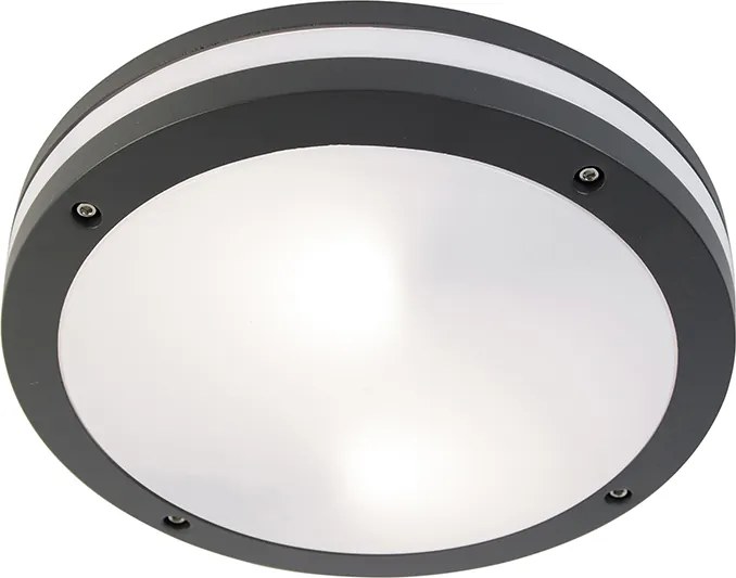 Inteligentné nástenné a stropné svietidlo tmavosivé vrátane Wifi A60 - Glow