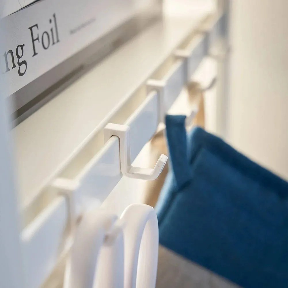 Matne biely oceľový regál 60x170x46,5 cm Tower – YAMAZAKI